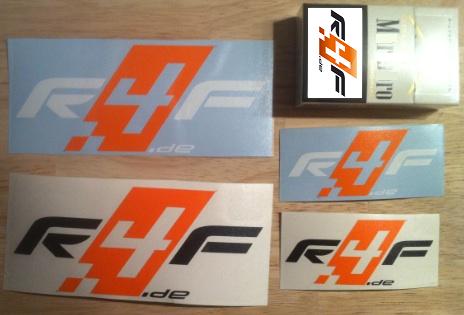 racing4fun Aufkleber Logo